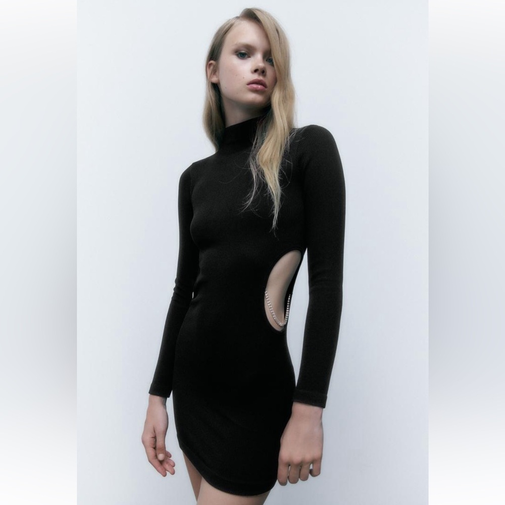 NWT Zara Seamless Jewel Dress